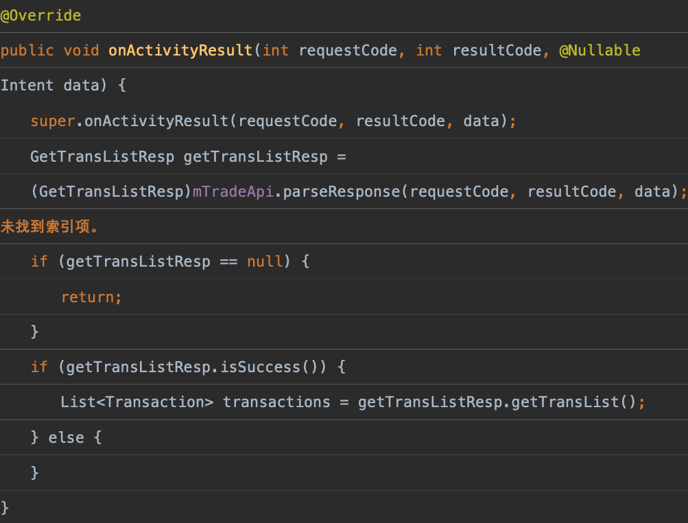 Query Multiple Card Transactions